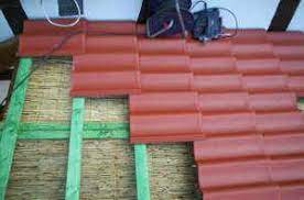 Bitumenwellplatten sind sehr leicht, das macht das carport dach selber decken einfach. Dach Selbst Decken