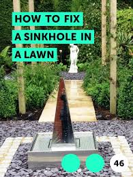 How to fix a sinkhole in a candle. Learn How To Fix A Sinkhole In A Lawn How To Guides Tips And Tricks Cedar Mulch Shade Plants Plants