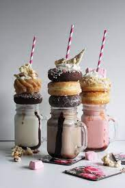 Happy Holiday Neopolitan Extreme Milkshakes Desserts Yummy Food Delicious Desserts