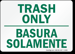 It also provides access to unreachable objects that the collector found but cannot free. Bilingual Recycle Signs Labels