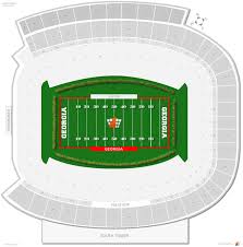 Sandford Chart Sanford Stadium Seating Chart