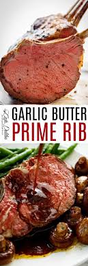 Place the ribs in a shallow roasting dish, preferably on a rack. Garlic Butter Prime Rib Cafe Delites