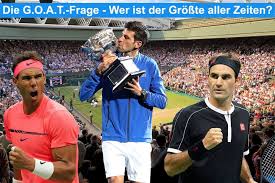 Federer sees nadal as an essential part of his story, whereas he has rarely spoken about djokovic in those terms. Die Ewige G O A T Frage Im Tennis Sport