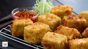 5 (17 votos) 2 comentarios. Tofu Frito Con Salsa Agridulce De Pimiento Rojo Receta De Tofu Cocino Thai Youtube