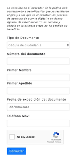 Cómo consultar con mi cédula si soy beneficiario Consultar Ingreso Solidario En Prosperidad Social