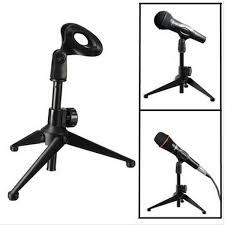 Us 8 23 Desktop Table Adjustable Metal Tripod Microphone Mic Stand Holder With Clip Computer Peripherals From Computer Networking On Banggood Com
