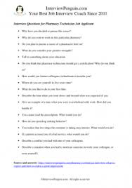 These pharmacist interview questions tell you what to look for in candidates with a sample of great interview questions. Top 15 Pharmacy Technician Interview Questions Answers 2020 Edition