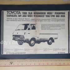 Very smooth and super pick up. Jual Iklan Uk Besar Toyota Hiace Pickup Truck Lawas Jadul Vintage Dekorasi Kota Tangerang Daddy S Distro Tokopedia