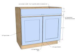 In this tutorial anna shows you how to build a functional high quality kitchen cabinet with simple tools and readily available materials. 36 Sink Base Kitchen Cabinet Momplex Vanilla Kitchen Ana White