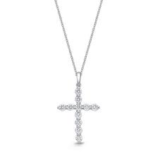 Na hoku 14k yellow gold diamond dolphin ocean animal pendant. Memoire Diamond Cross Pendant Necklace 1 2ctw Reeds Jewelers