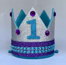 Birthday Crown For Boy 1st Birthday Crown First Birthday Crown Girl First Birthday Etsy In 2020 First Birthday Crown Birthday Party Hats Birthday Crown