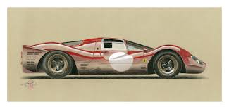 Check spelling or type a new query. Ferrari 330 P3 4 Art Print Simply Petrol Fine Car Art