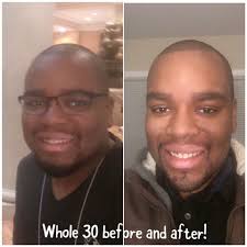 Thirty days difference. So imagine what he saw! #Not a scene from a movie 🥺