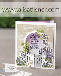 Grace S Garden Bundle Stampin Up In 2020 Hand Stamped Cards Cards Handmade Scene Cards