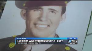 Man finds WWII Veteran's Purple Heart
