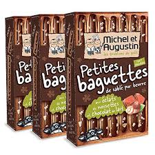 Michel Et Augustin Petites Baguettes De Sable Pur Beurre Aux Eclats De Noisettes Et Chocolat Au Lait 93g Lot De 3 Epicerie Au Meilleur Prix Livree Sur Toute