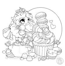 The Frosting Fairy July Coloring Contest By Yampuff Chibi Coloring Pages Fairy Coloring Pages Cartoon Coloring Pages