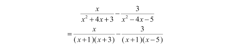 The lcm of the denominators of fraction or. Adding And Subtracting Rational Expressions