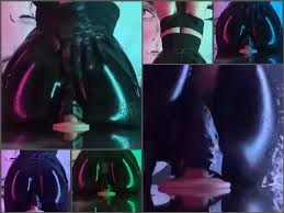 Longest Anal Dildo | Busty Girl - Awesome Latex Goddess Freya Mousy Big  Dildo In Ass