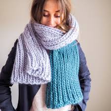 Watching the colors change and seeing how the stripes turn out is. Colour Me Cosy Blanket Scarf Knitting Pattern Lauren Aston Designs