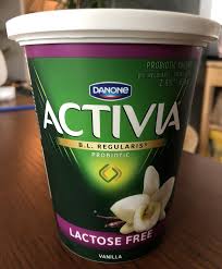 Vegan greek yogurt from dannon? Activia Lactose Free Vanilla 650g