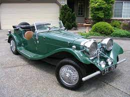 1937 Jaguar Ss100 Replica For Sale Kit Cars Kit Cars Replica Wide Body Kits