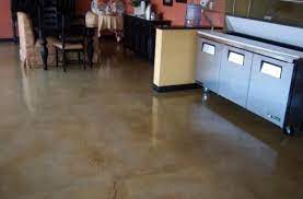 Stained Polished Concrete Flooring Features Polished Concrete Performance Features Does Not Require New Flooring Polished Concrete Flooring Polished Concrete