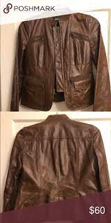 Dkny Italian Leather Calf Jacket Jackets Dkny Clothes Design
