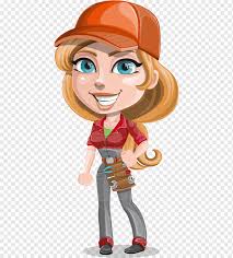 Find the perfect cartoon characters man woman stock photo. Cartoon Female Woman Cartoon Characters Comics Child Hand Png Pngwing