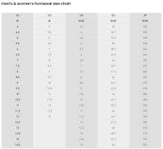 five ten shoe size chart best picture of chart anyimage org