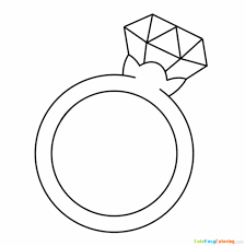 These spring coloring pages are sure to get the kids in the mood for warmer weather. Diamond Ring Coloring Page Free Printable For Kids