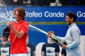 Bookmakers place rafael nadal as. Stefanos Tsitsipas Rafael Nadal Gave Me A Great Lesson