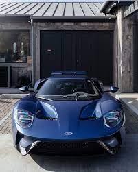 Ford Gt Painted In Liquid Blue Photo Taken By Theonetruemo On Instagram Ford Gt Luxury Cars Performance Cars