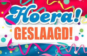 Deze kaarten waren ook heel leuk om te maken. Hoera Geslaagd Sjm Nieuws