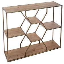 Etagere murale chene grise : Etagere Murale Yara En Metal Atmosphera Createur D Interieur