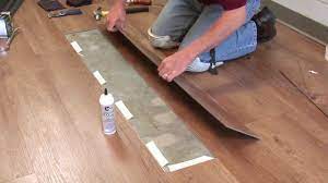 Starting in a corner of the room, loosen the old flooring with a pry bar. 4 Plank Tile Replacement Moduleo Lvt Click Flooring Ivc Us Youtube
