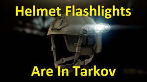 Helmet Mounted Flashlights Are In Eft Youtube