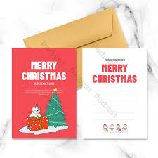 Maybe you would like to learn more about one of these? Red Christmas Card Design Psd Free Download Pikbest
