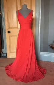Beautiful Coast Temira Sunray Pleat Red Long Evening Dress Size 16 Fashion Clothing Shoes Acce Long Black Evening Dress Red Evening Dress Evening Dresses