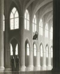 Chris Van Allsburg The Seven Chairs The Fifth One Ended Up In France Harris Burdick Illustrators Illustration
