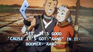 Your meme was successfully uploaded and it is now in moderation. Sokka Knew He Knew That Aang Is Gonna Become A Boomer Which In Turn He Knew That The Legend Of Korra Will Feature Aang In It Avatar The Last Airbender Meme Memes