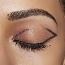 Carefully blot any excess solution beyond the eyelid with a tissue, as shown in the image. How To Apply Eyeliner Eyeliner Tutorials Maybelline