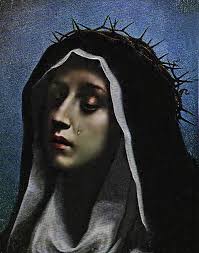 Our Lady Of Sorrows Art Print
