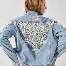 Maybe you would like to learn more about one of these? Veste Denim Des Halles Perlee Femme La Selection Parisienne