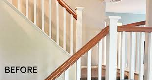.balcony & stairway deck railing safety net banister stair net child safety stairs protector. How To Paint Your Stair Railing And Banister Black From 30daysblog