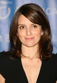 Tina fey updated their profile picture. Tina Fey Sleek Medium Long Hairstyle For A Cosmopolite Look