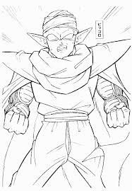 This is a fun coloring page of cartoon character, print it out and paint and color it any way you like. Dragon Ball Z 38545 Cartoons Printable Coloring Pages