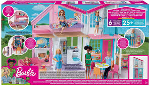 Brinque com a barbie nos jogos mais divertidos. Barbie Casa Di Malibu Playset Richiudibile Su Due Piani Con Accessori 61 Cm Giocattolo Per Bambini 3 Anni Fxg57 Amazon It Giochi E Giocattoli