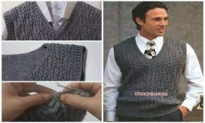 orgu adamlara v yaka suveter yapilisi turkce videolu nazarca com v yaka suveter orgu