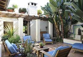 April Palmer Landscape Design Venice Ca Patio Spanish Style Homes Spanish Courtyard